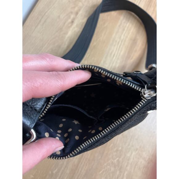 Marc by Marc Jacobs Vintage Black Pebbled Leather Small Shoulder Bag 90s Y2K - Picture 8 of 13